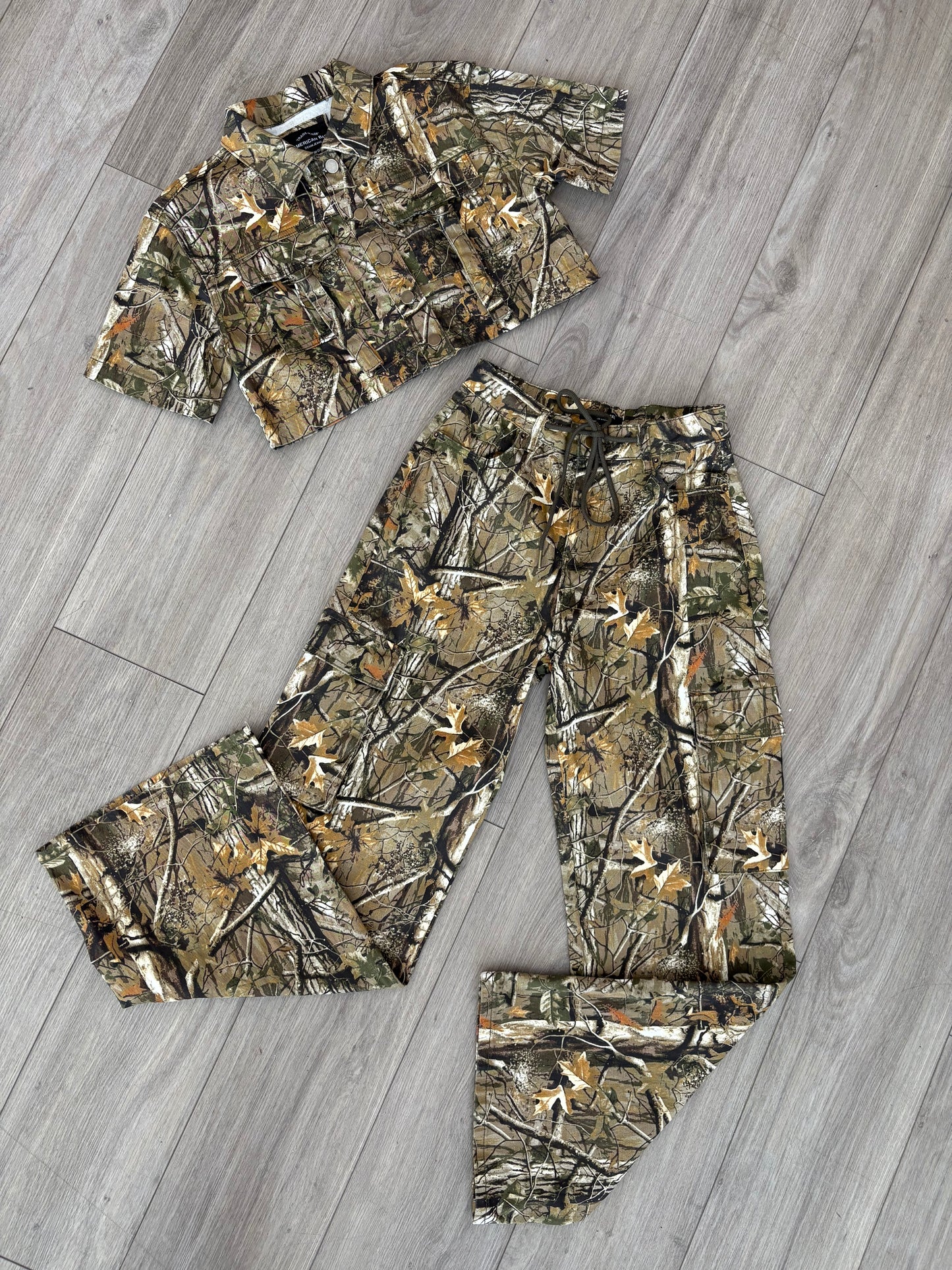 Real Tree Camo Pant Set