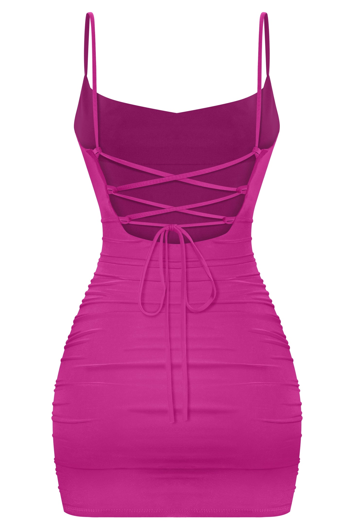 Cami Open Back Mini Dress