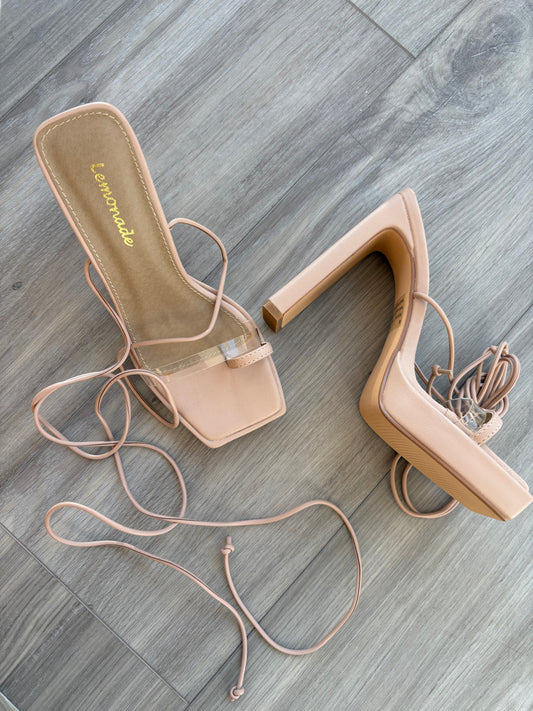 Total Flirt Heels Nude