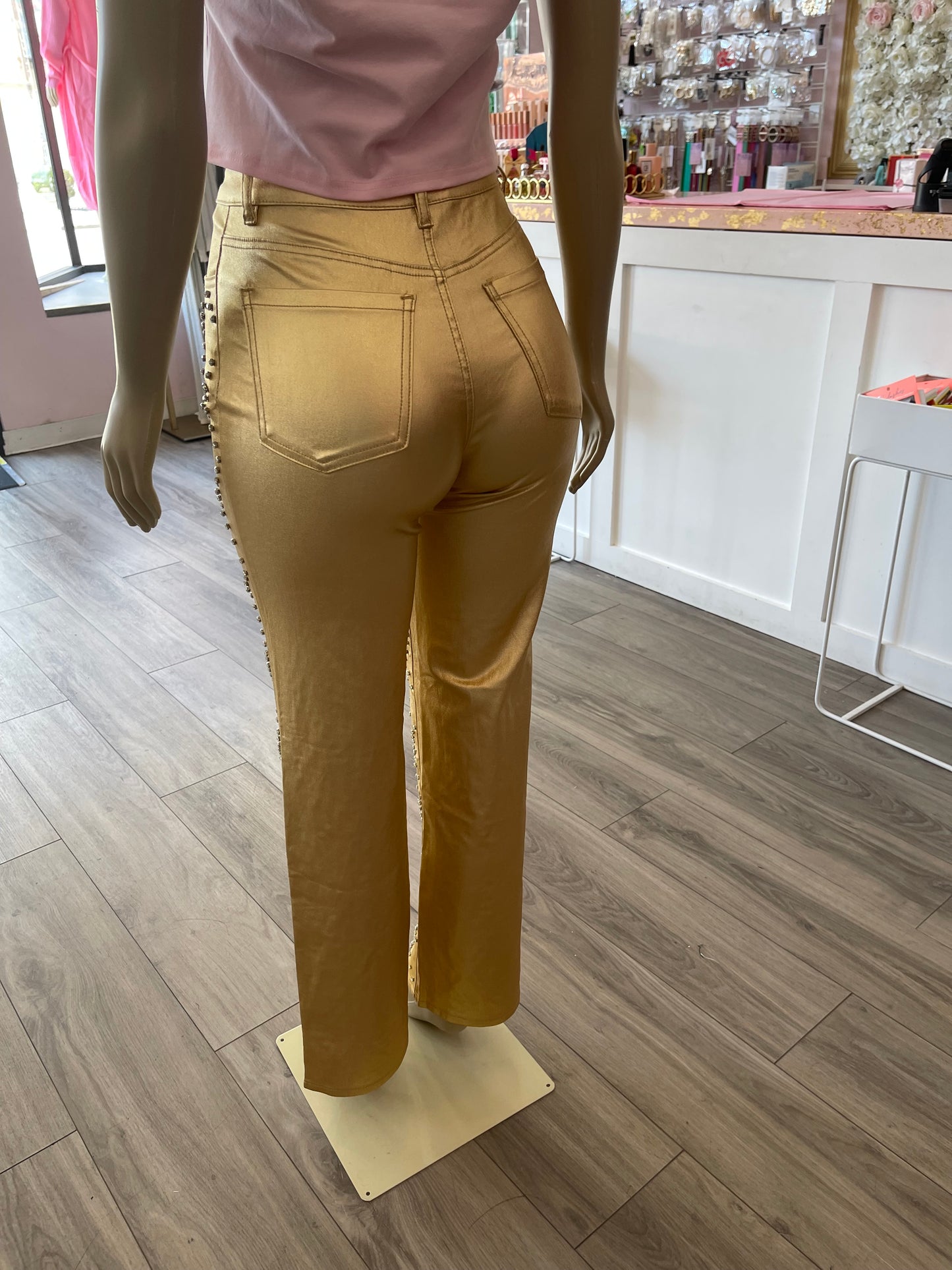 Gold Member wide leg pants