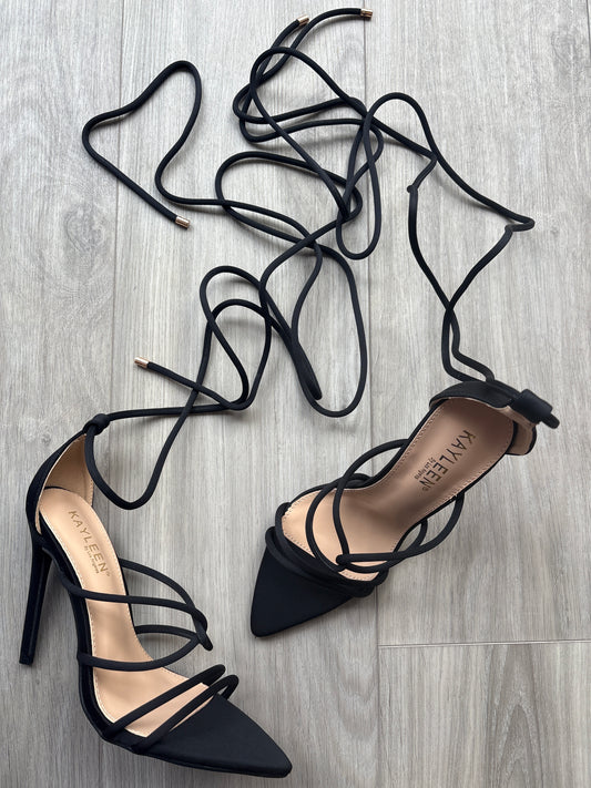 Paris Heels Black