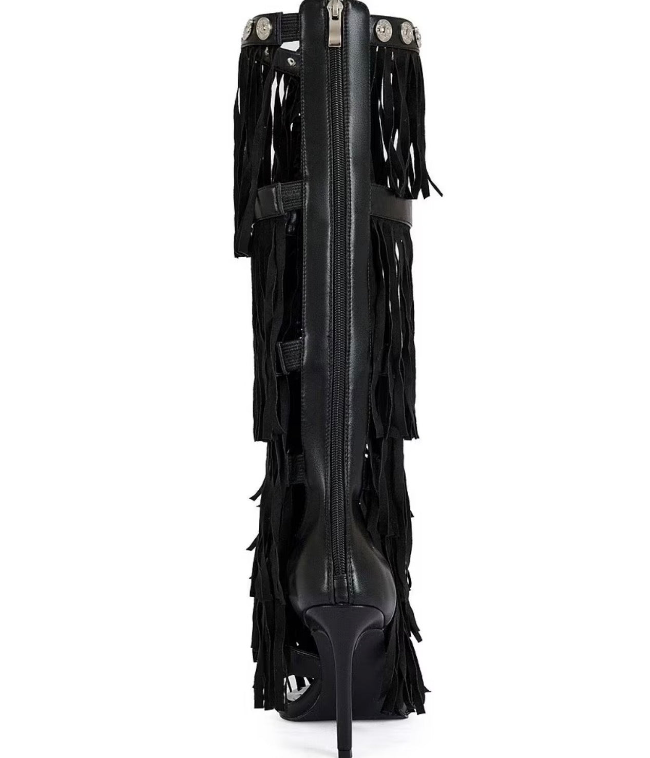 Sameya Fringe heels