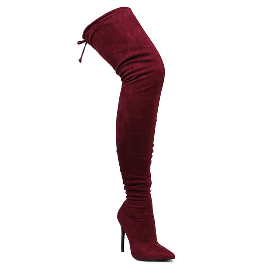 Gisele 50 Boot Maroon