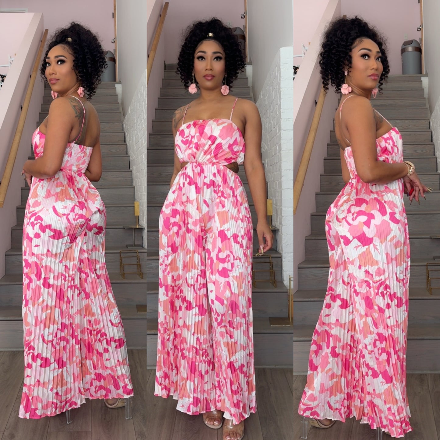 Side Cut Out Jumpsuit