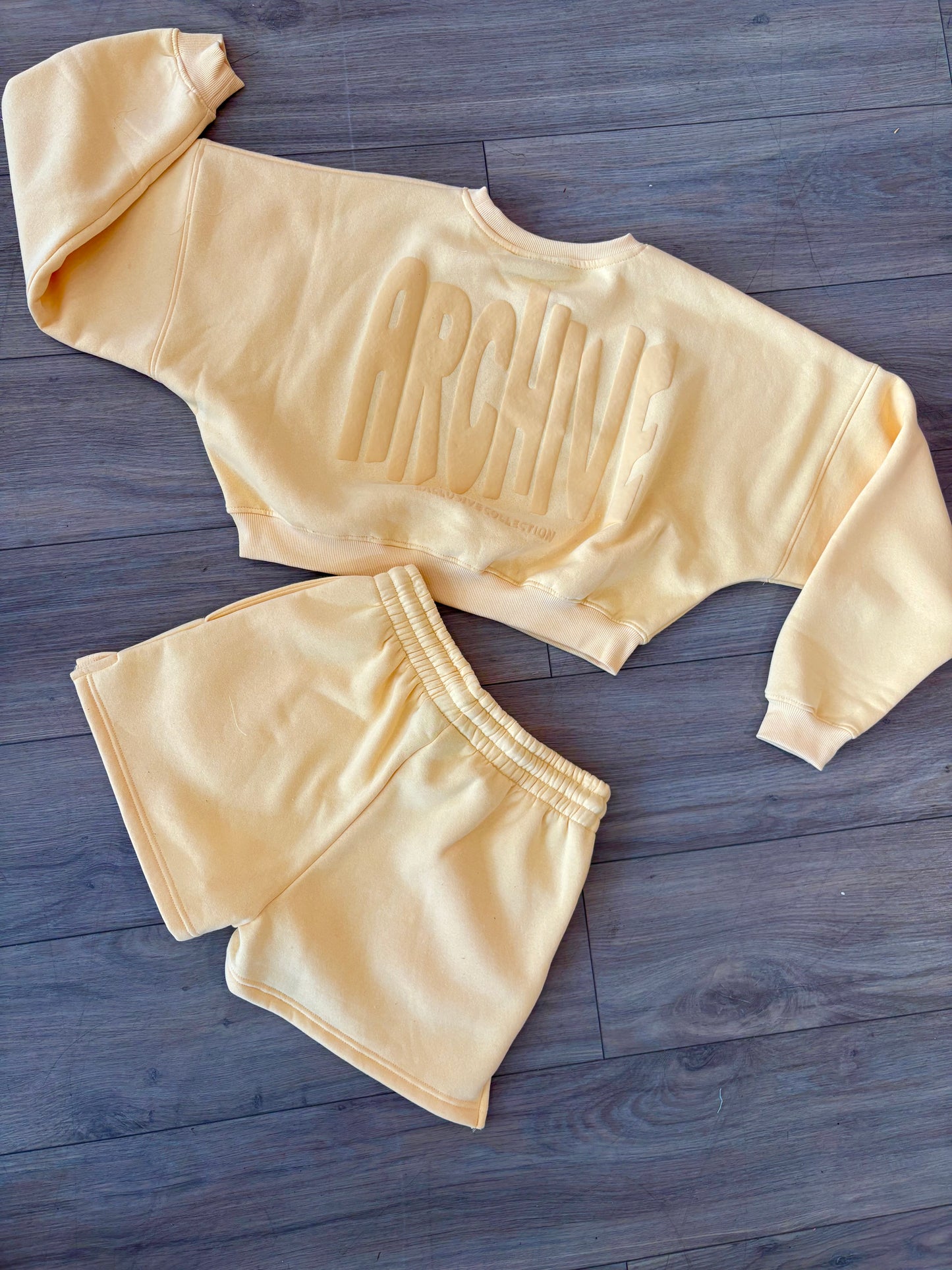 Archive Fleece Short set