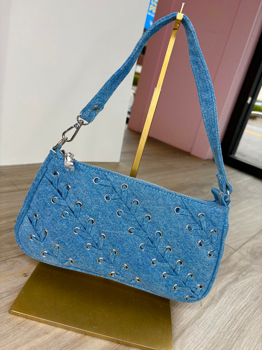 Shivon Denim Handbag