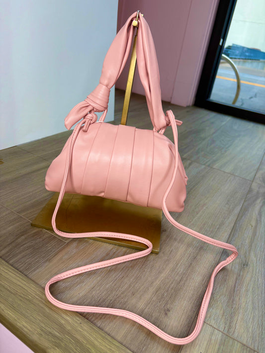 Blush Tie Handbag