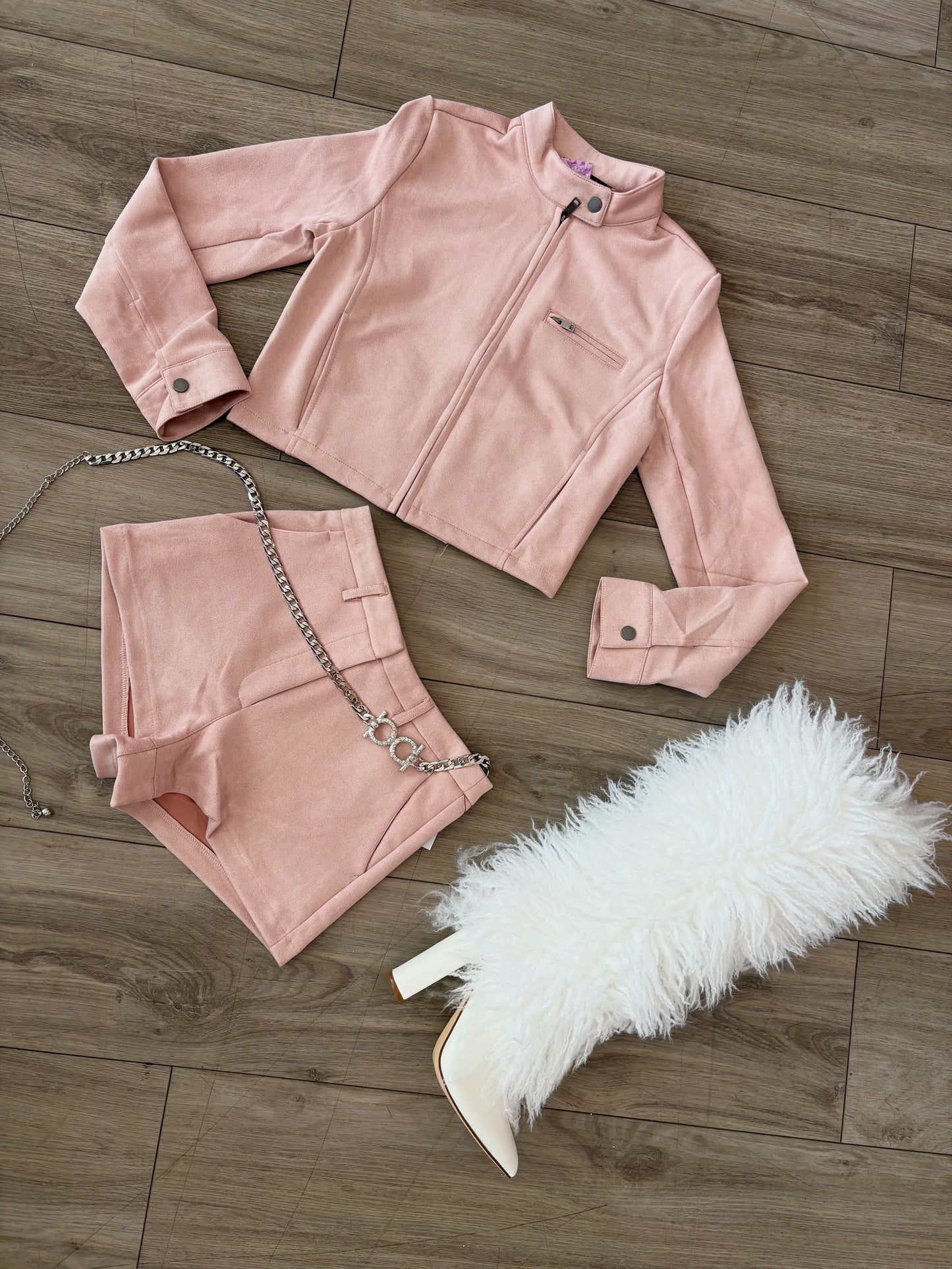 Blushing Short set