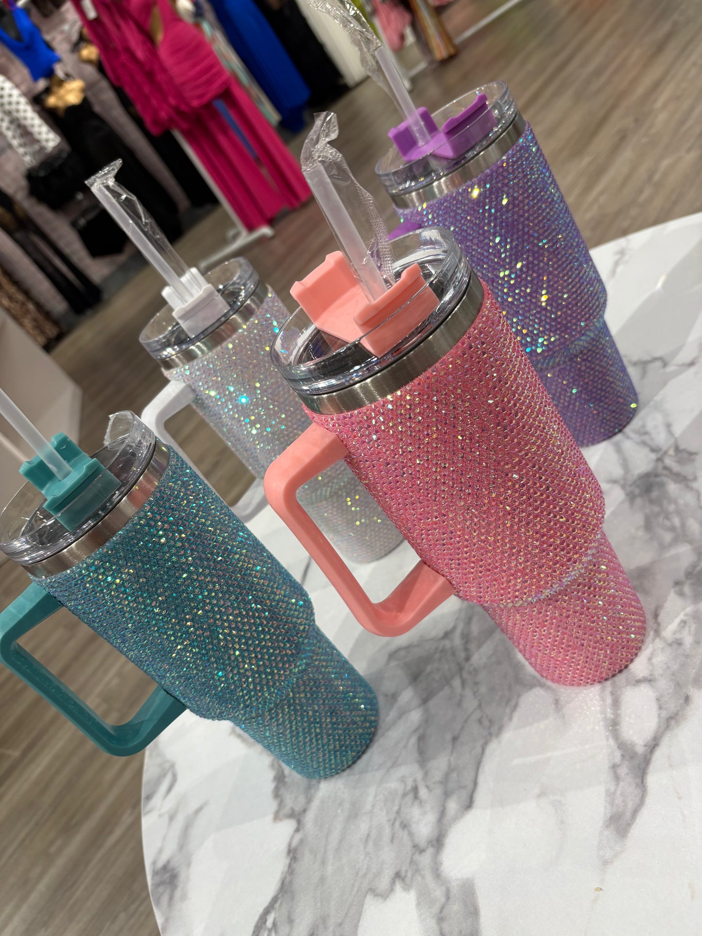 Rhinestone Tumbler