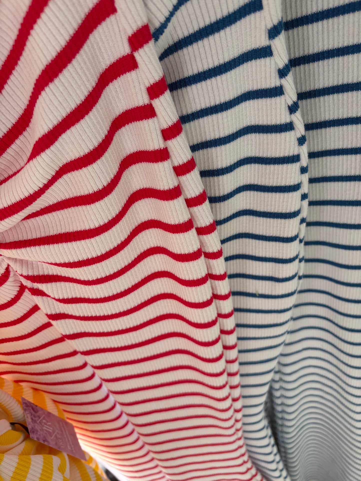 Pin Stripe Knit Pant Set