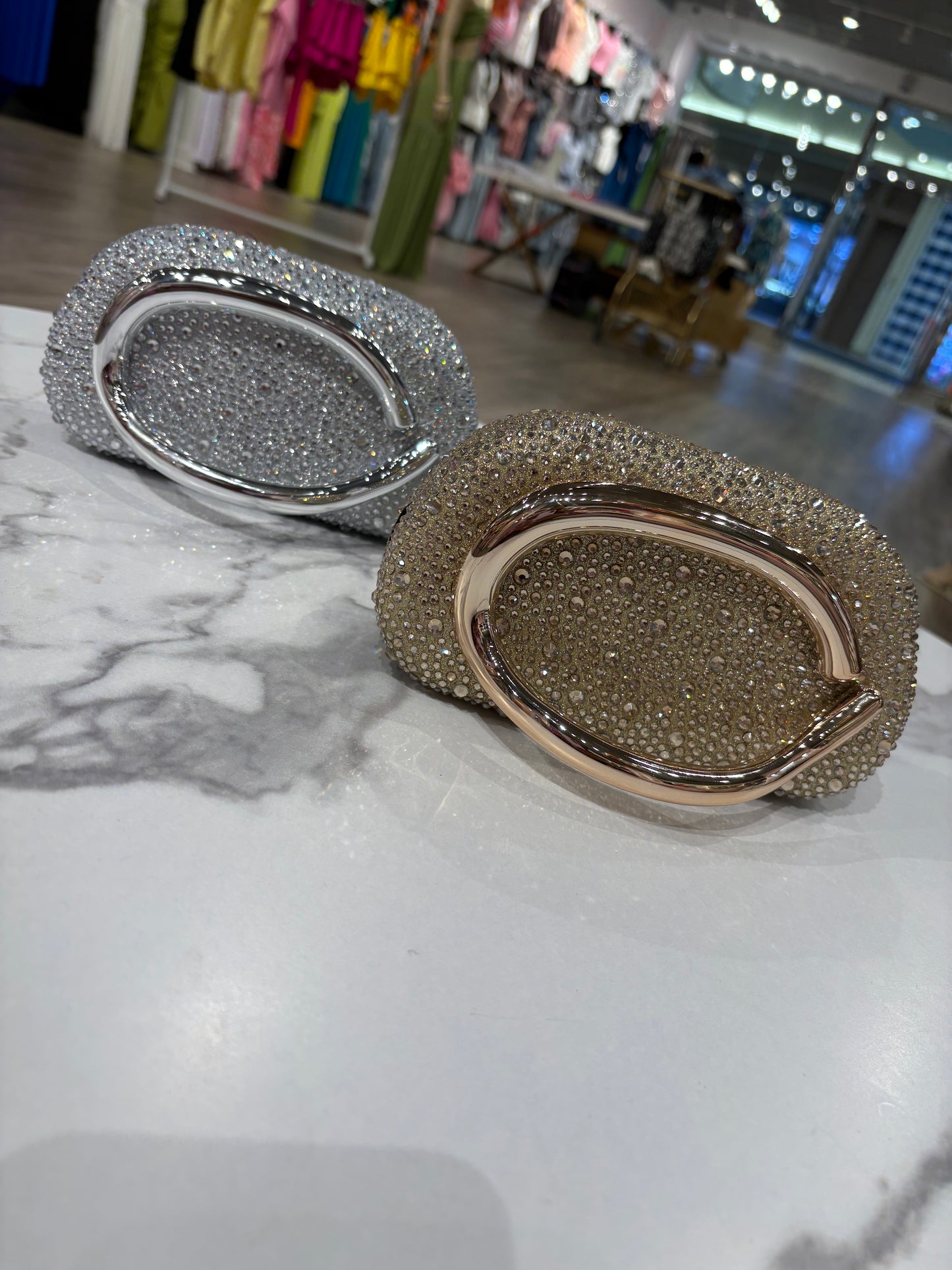 Luve Me Rhinestone Clutch