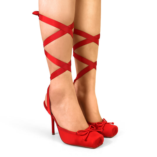 ITZA-1 Heels Red