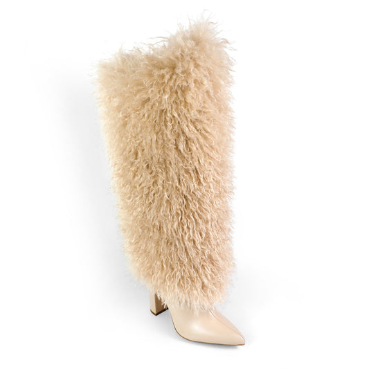 Fancy - 1 Boots Nude