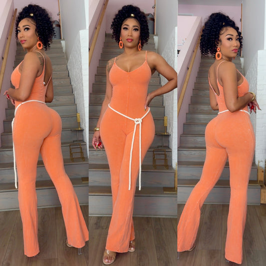 Rope Tie Jumpsuit