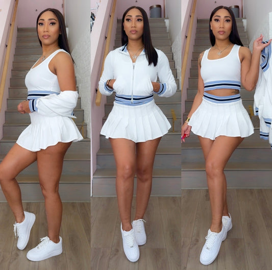 Wimbledon 3pc Skirt set