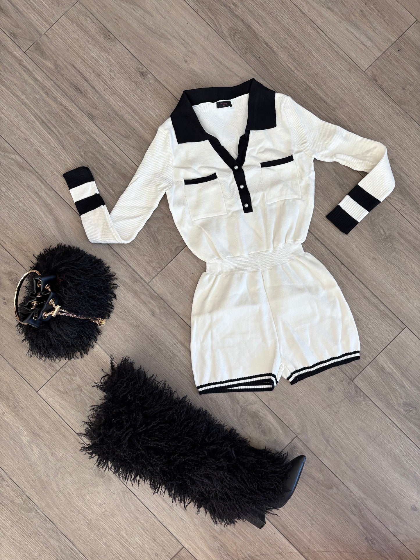 Take Flight Knit Romper