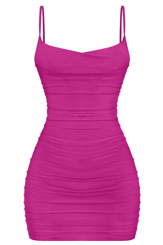 Cami Open Back Mini Dress