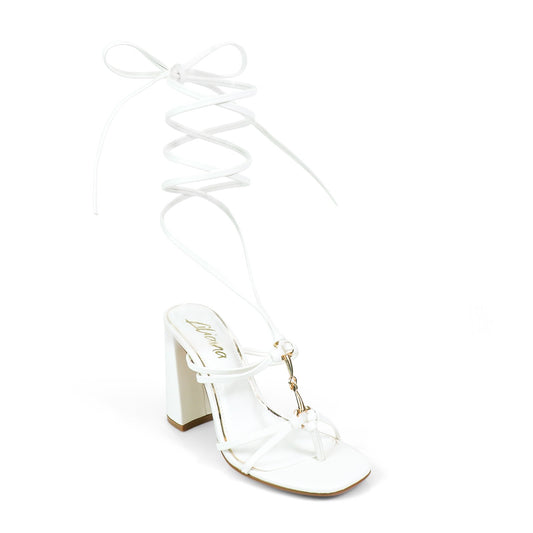 Rodeo 3 Heels White