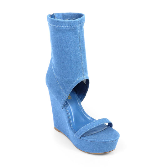 Rhona 54 Boots Denim