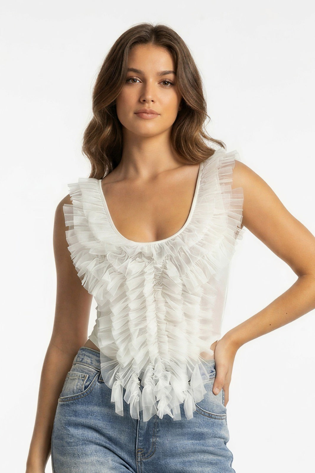 Fairytail Ruffle Top