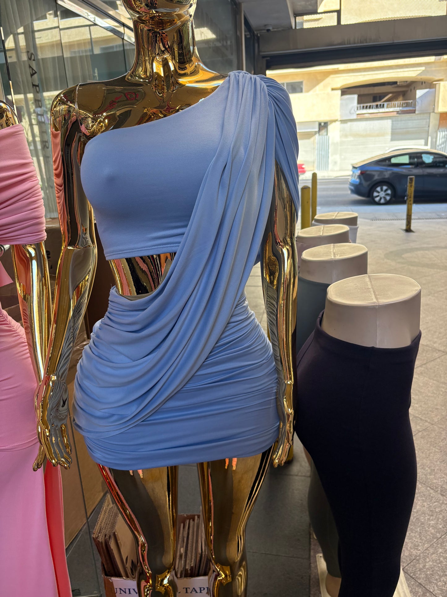 Toga Mini Dress