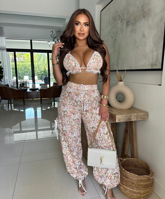 Peony 2pc Pant Set