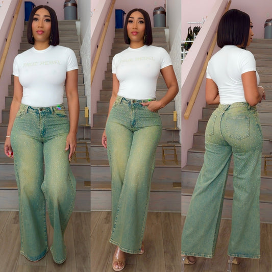 Tinted Bling Jeans