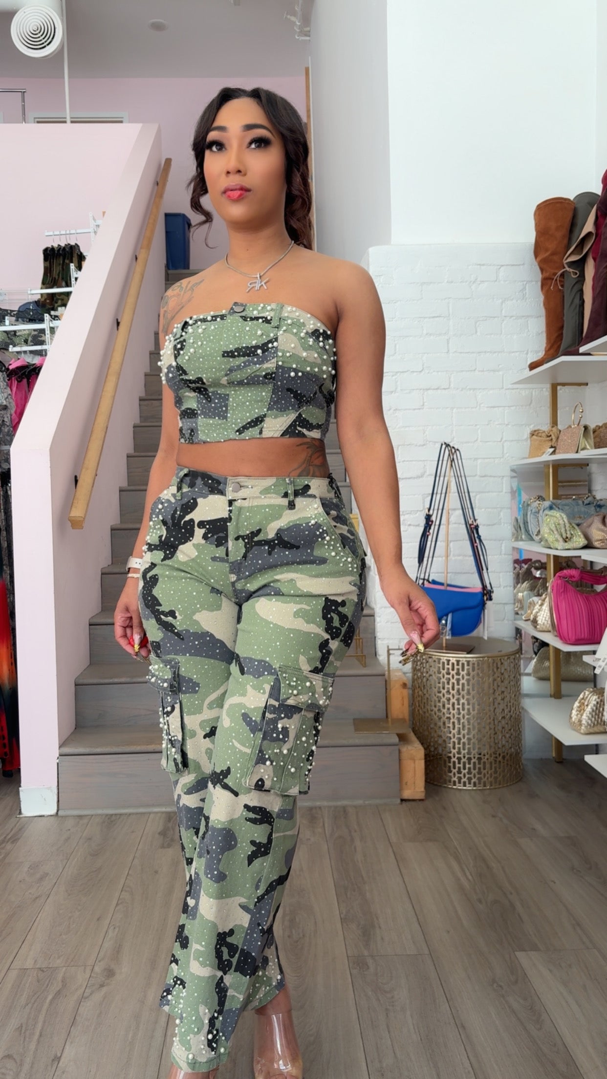 Pearl Camo cargo Pants