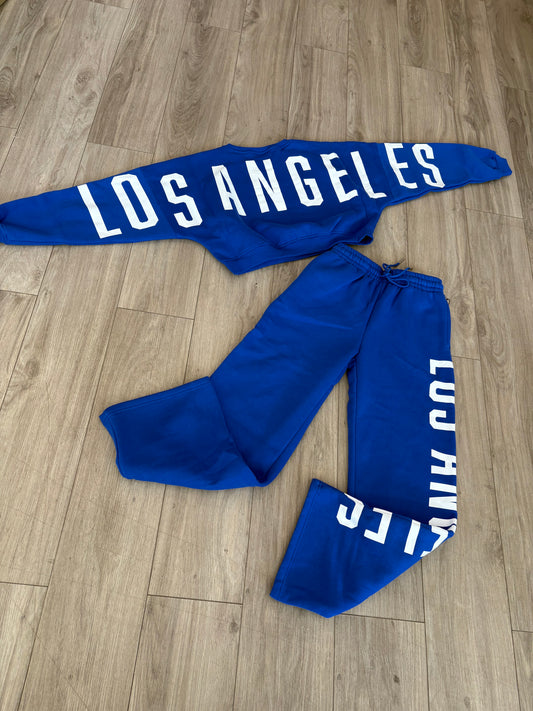 Los Angeles Wide Leg Jogging suit