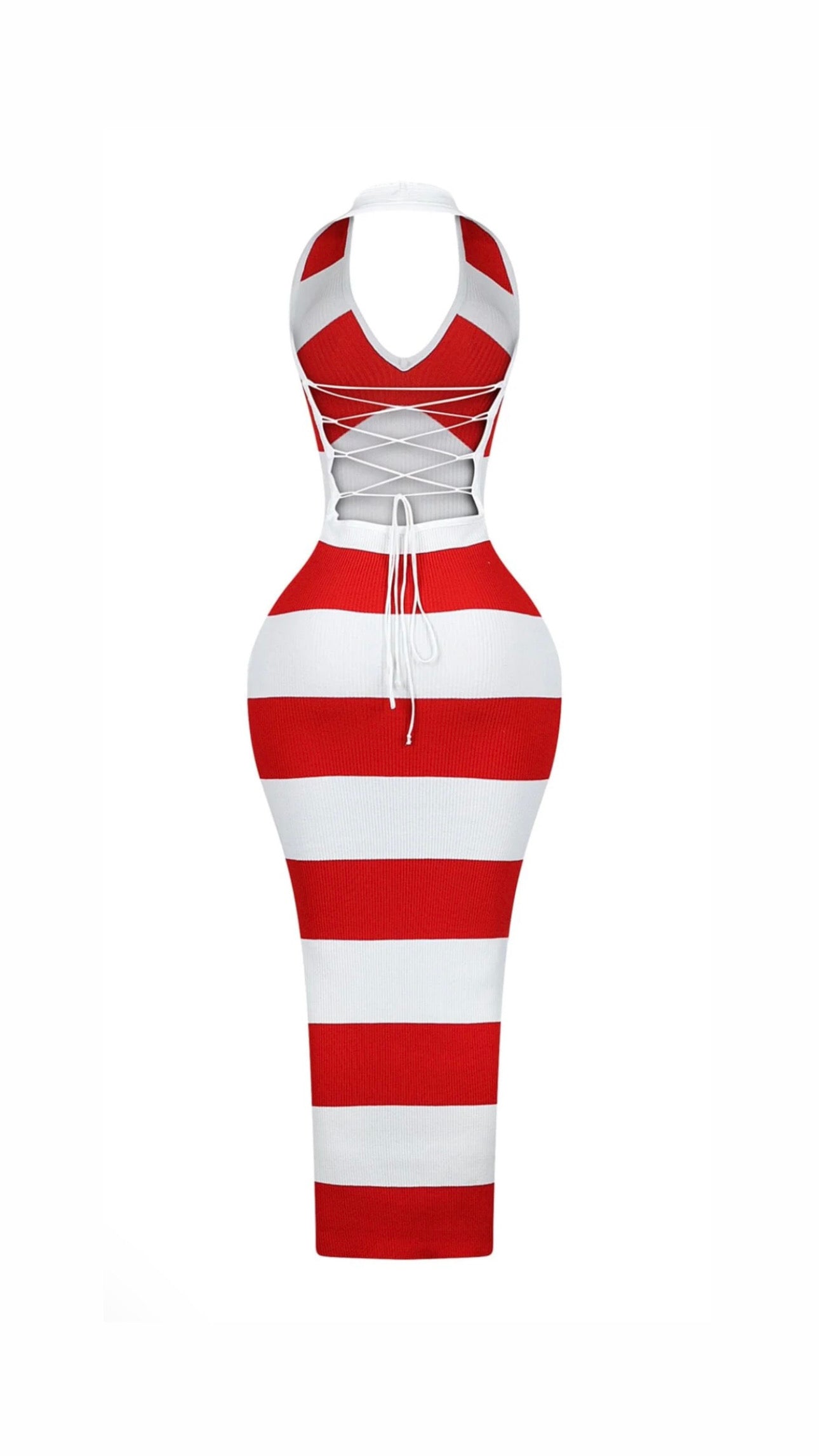 Stripes Maxi Dress