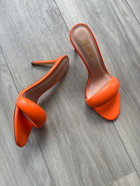 Zaha Heels Orange