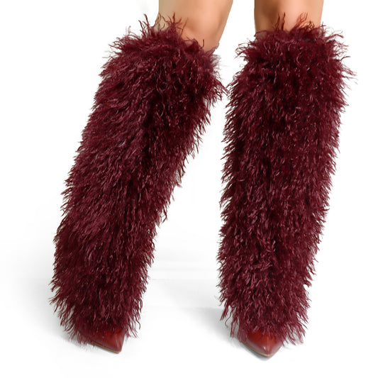 Fancy-1 Boot Burgundy