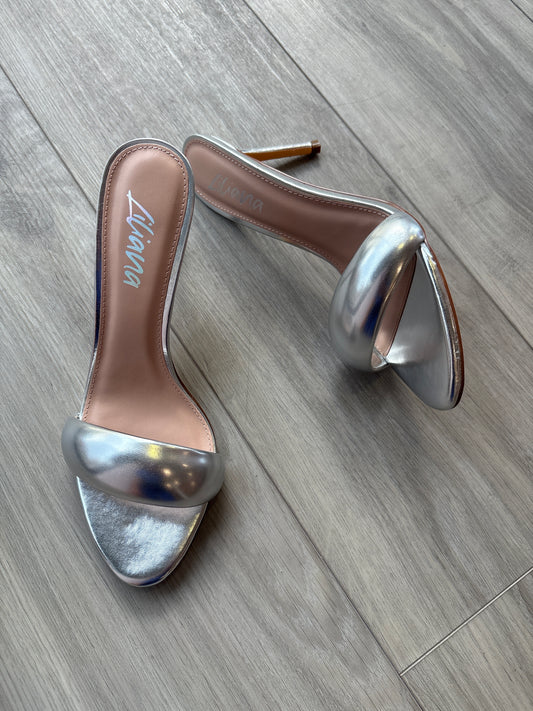Zaha Heels Silver