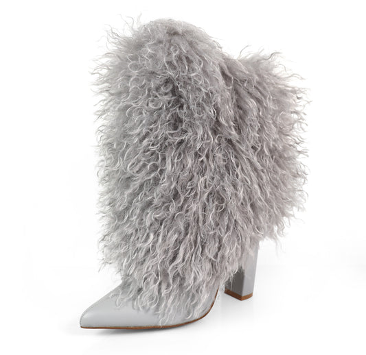 Fancy-3 boots Grey