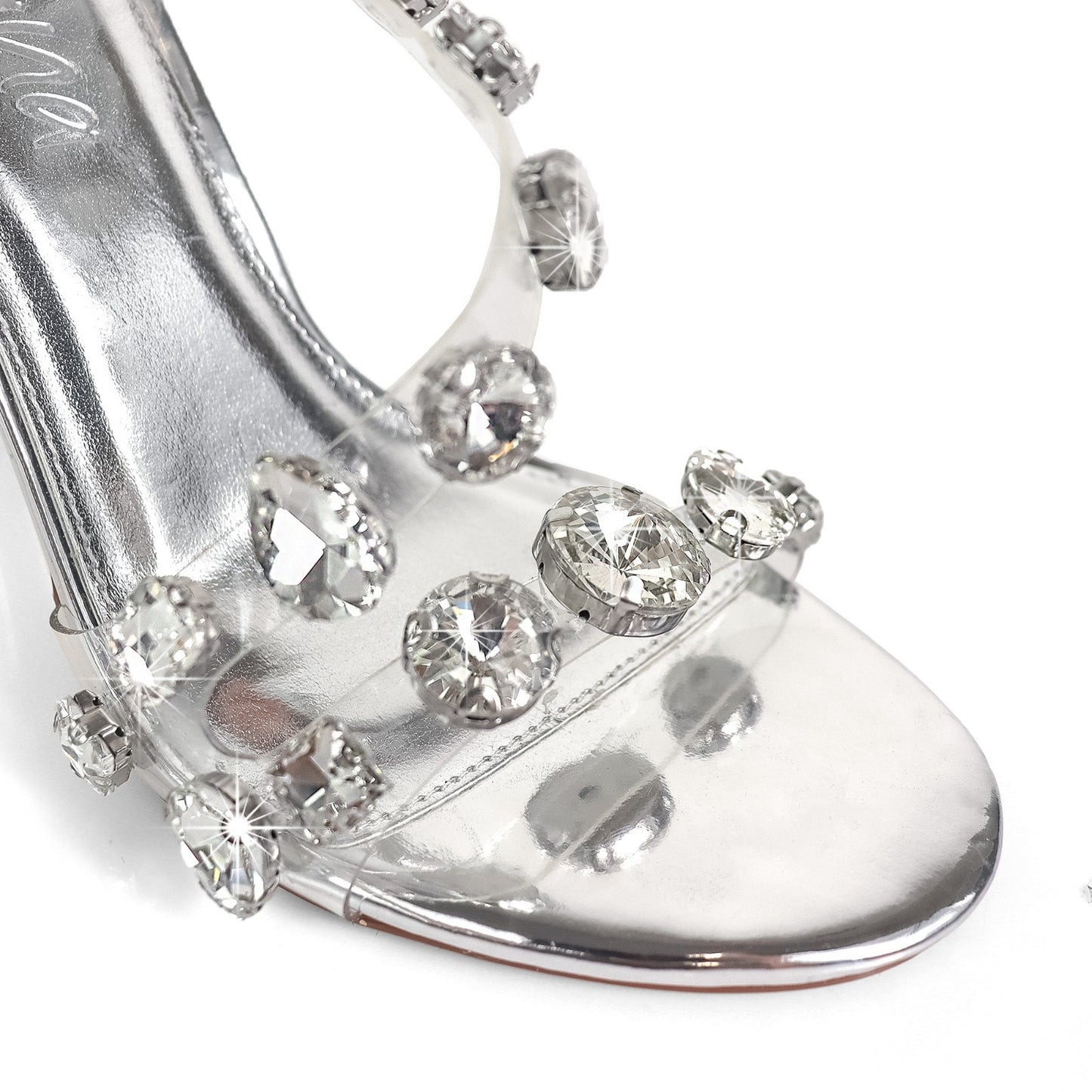 Nikia Heels Silver