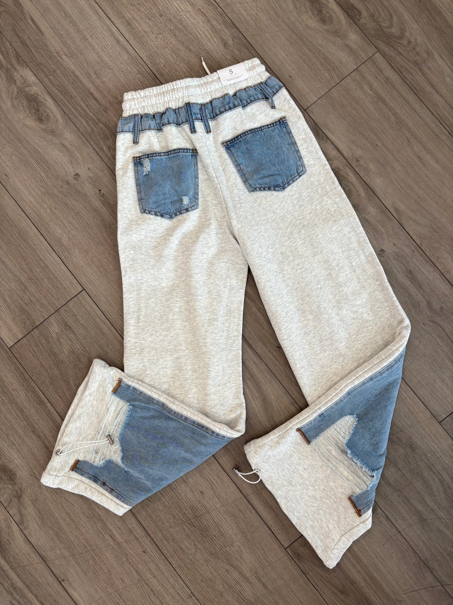 Duo Denim Jogger Pants