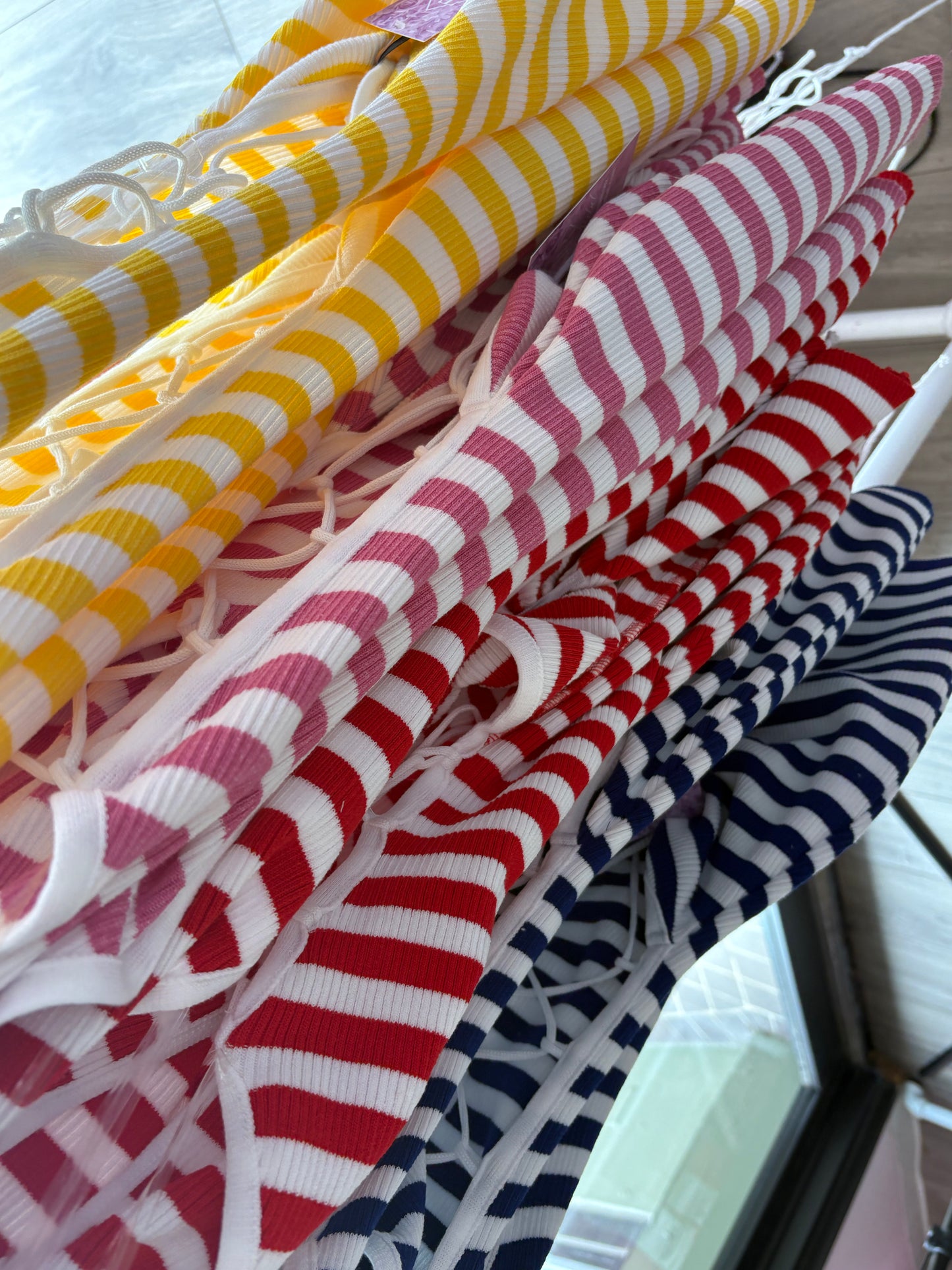 Candy Striped Romper