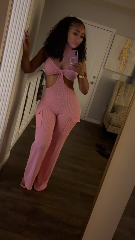 Cutout Cargo Jumper