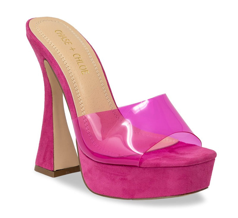 Avril 1 Heels Fuchsia