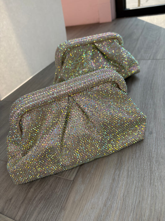Iridescent Crystal Handbag
